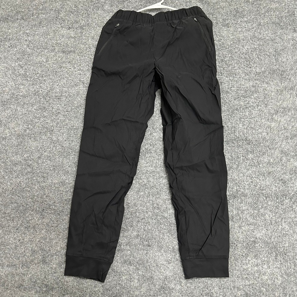 Eddie Bauer Joggers Womens Size 4 Black Fleece Lined Hiking Outdoor Active Pants